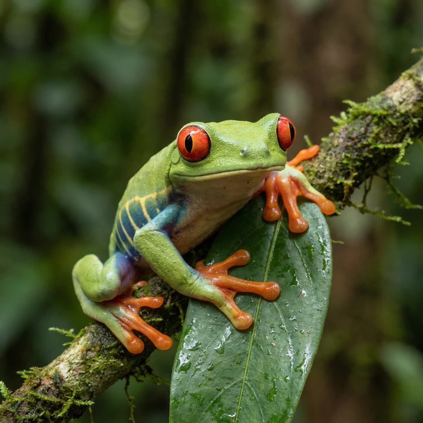 붉은눈청개구리 3