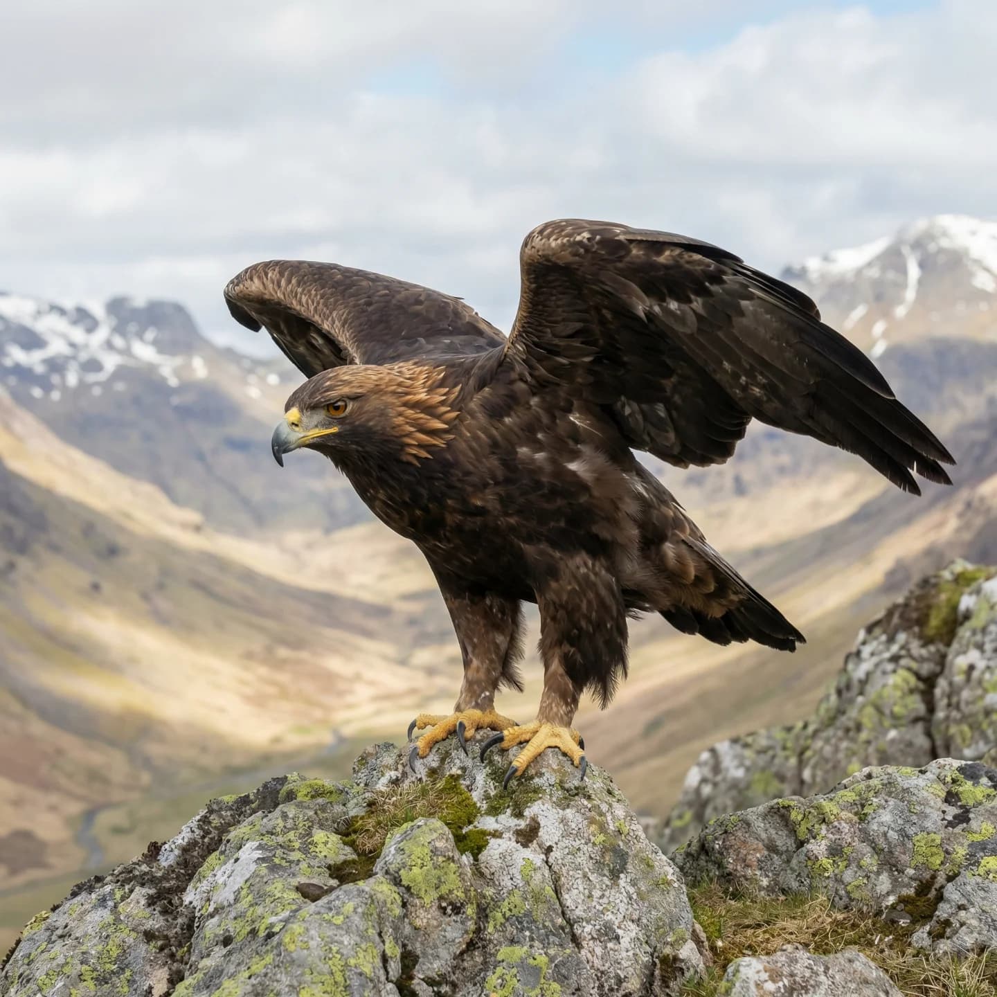 Golden Eagle (Aquila chrysaetos)
