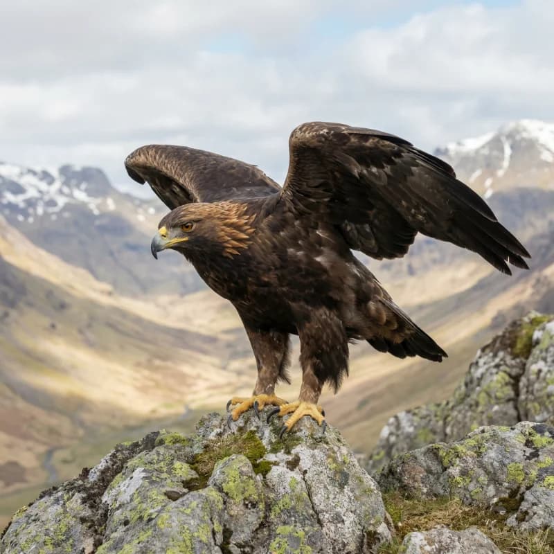 검독수리 (Aquila chrysaetos)