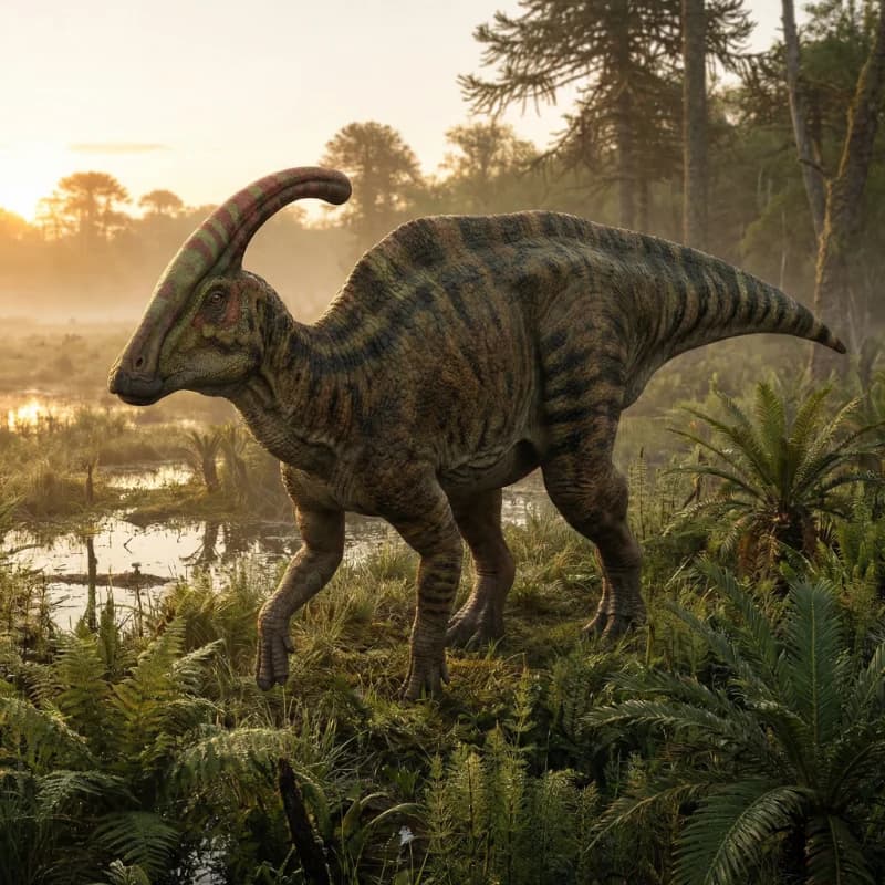 파라사우롤로푸스 (Parasaurolophus walkeri)