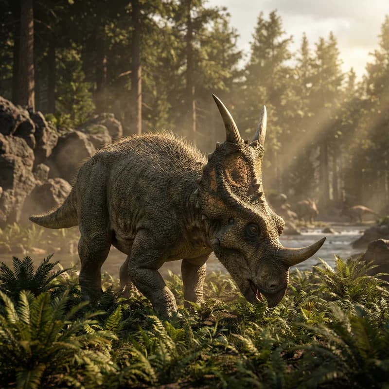 Einiosaurus (Einiosaurus procurvicornis)