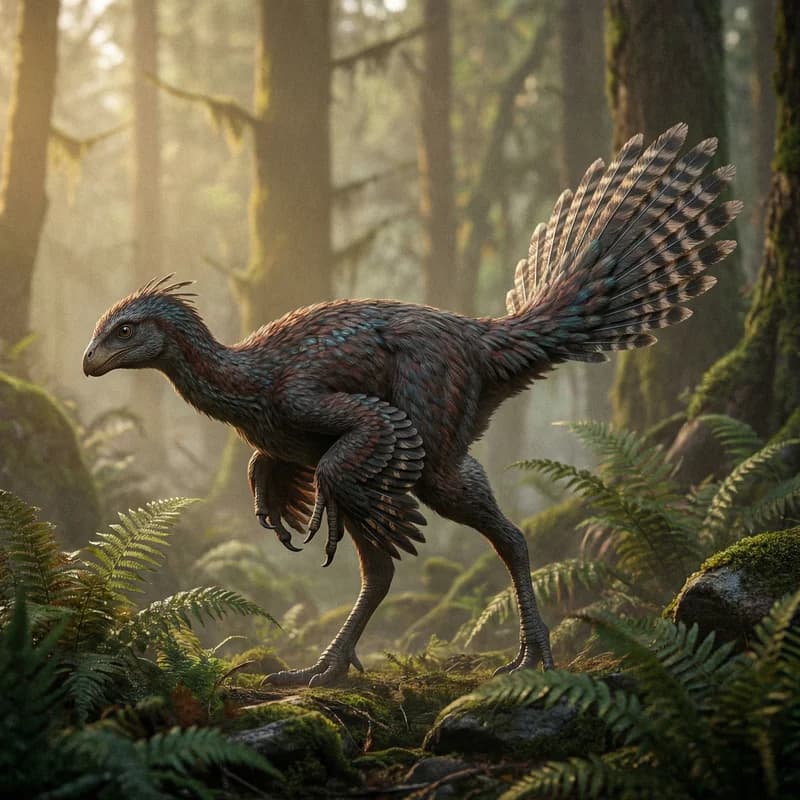 Caudipteryx (Caudipteryx zoui)