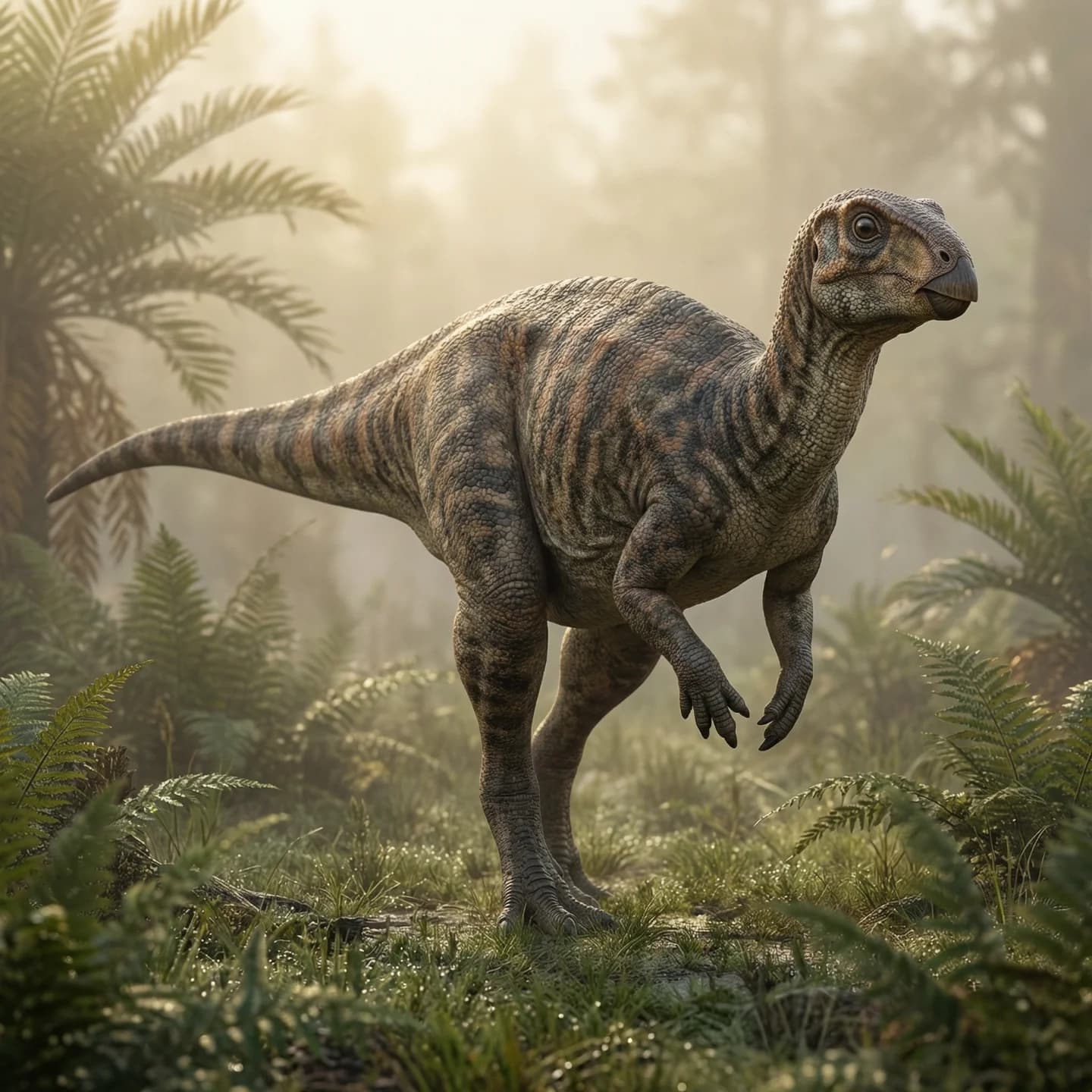 Thescelosaurus (Thescelosaurus neglectus) restoration