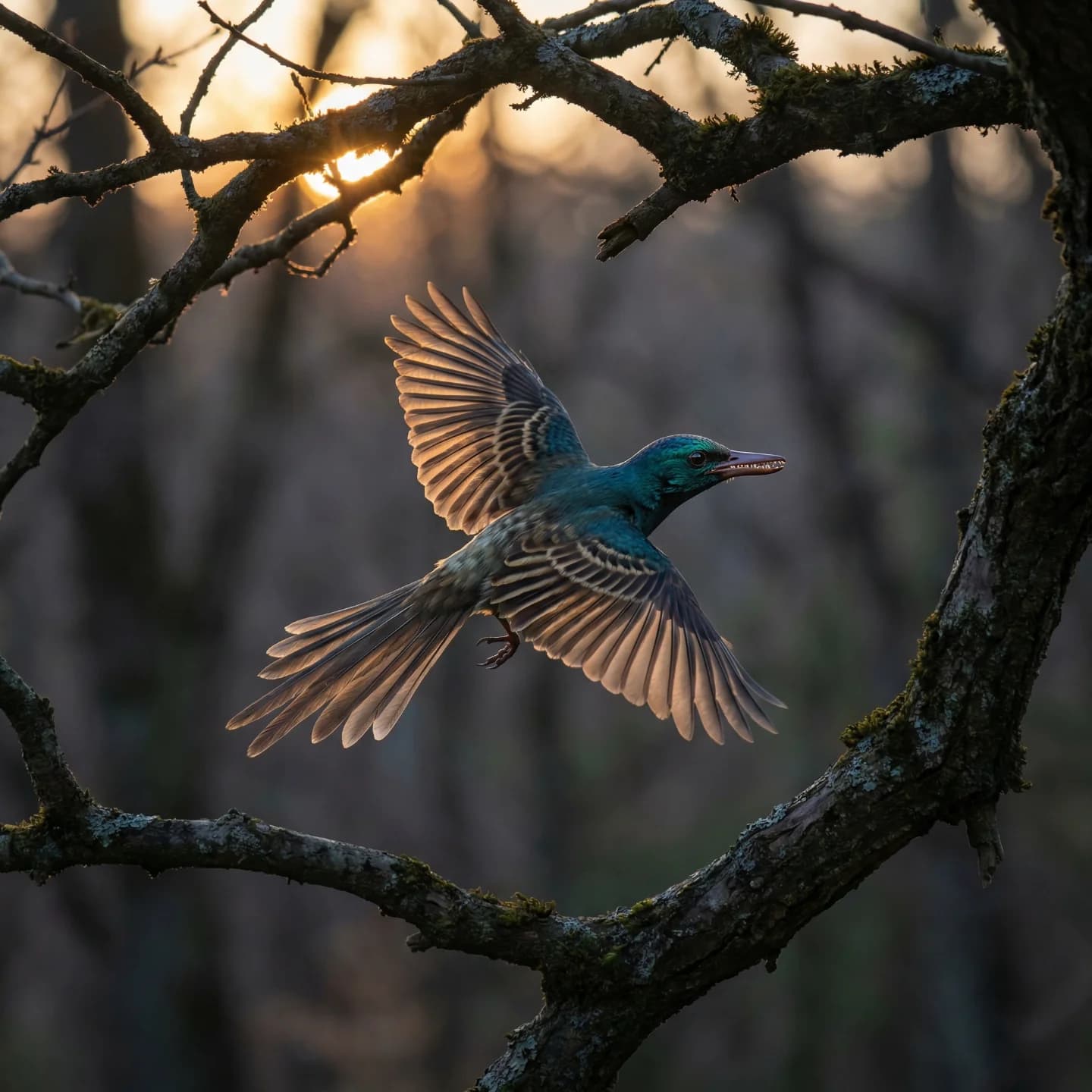 롱기프테릭스 (Longipteryx chaoyangensis) 복원도