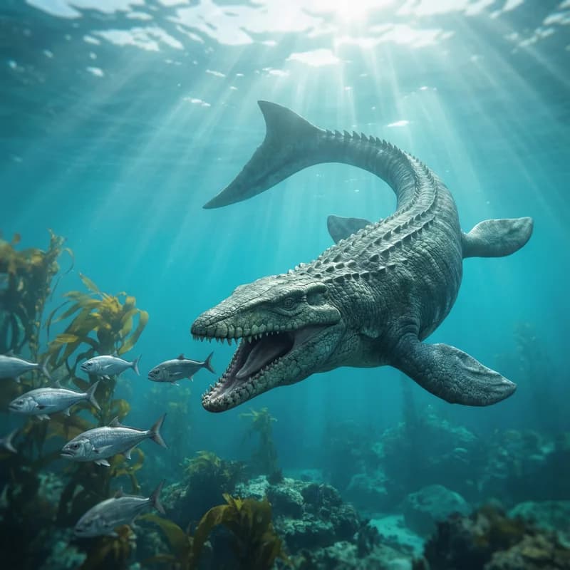 모사사우루스 (Mosasaurus hoffmannii)