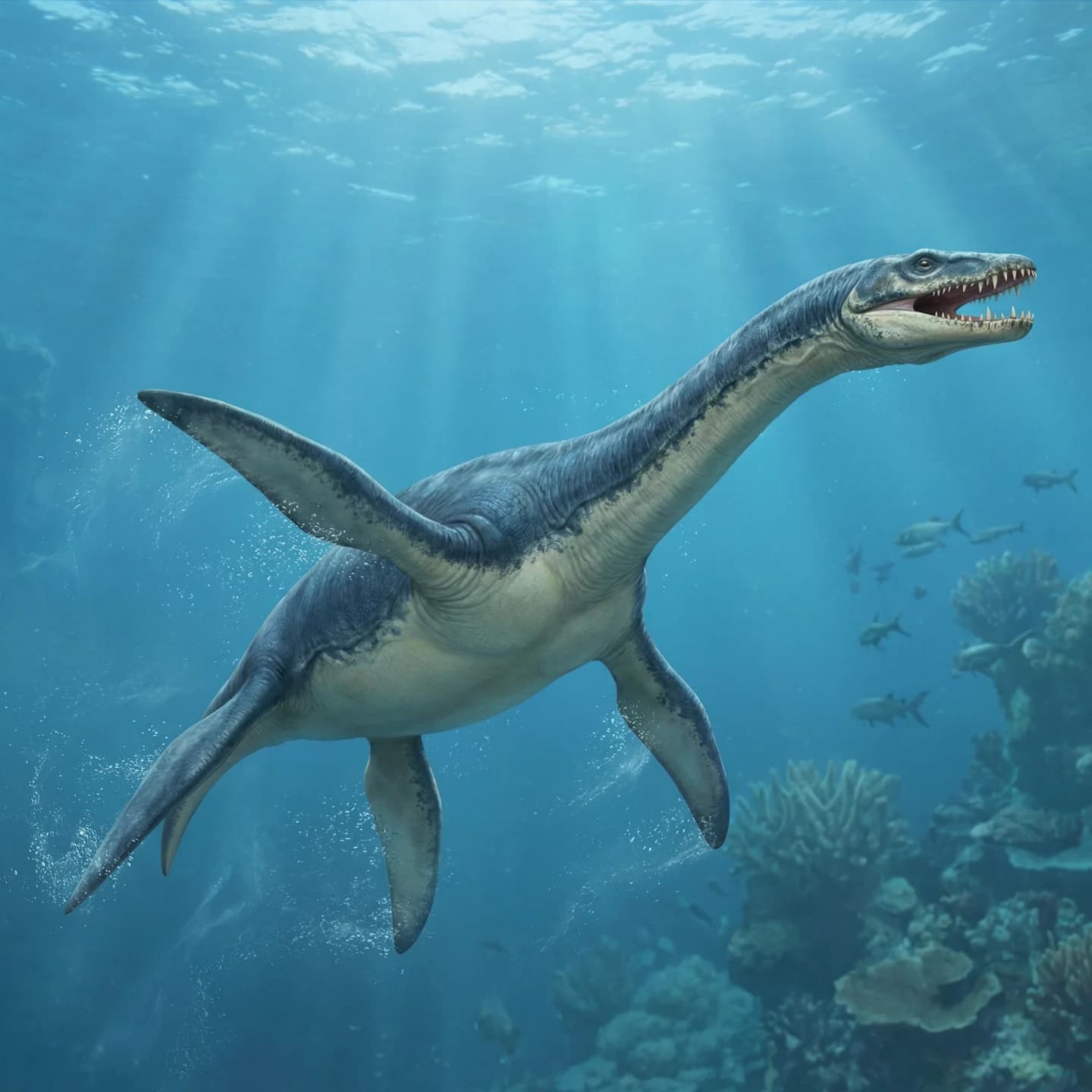 Plesiosaurus (Plesiosaurus dolichodeirus) restoration