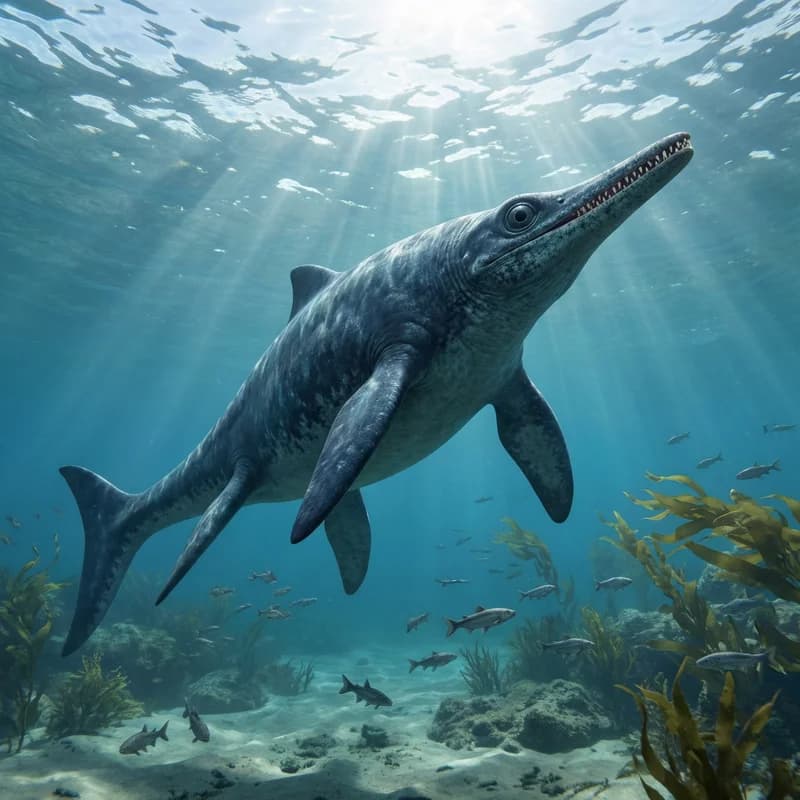 Ichthyosaurus (Ichthyosaurus communis)