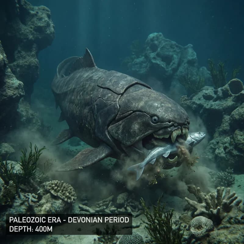 둔클레오스테우스 (Dunkleosteus terrelli)