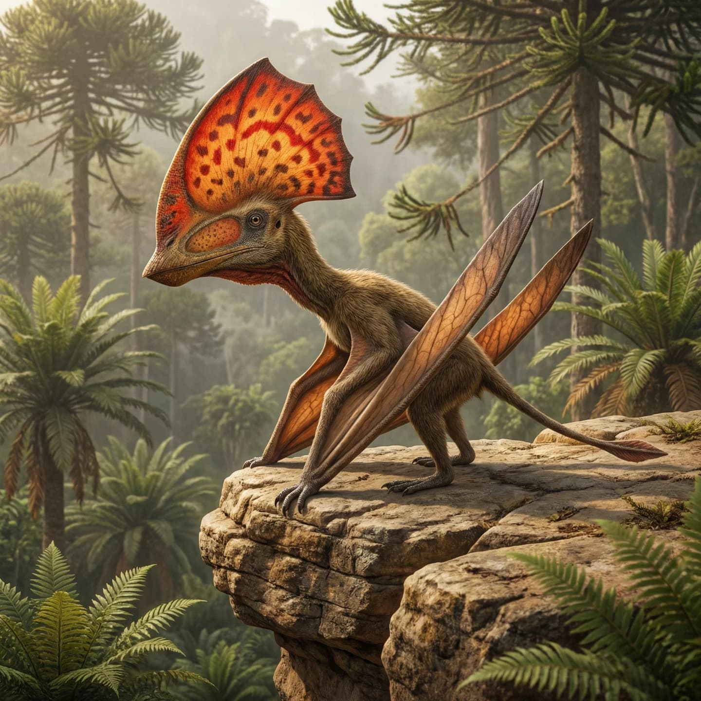 Tapejara (Tapejara wellnhoferi) restoration