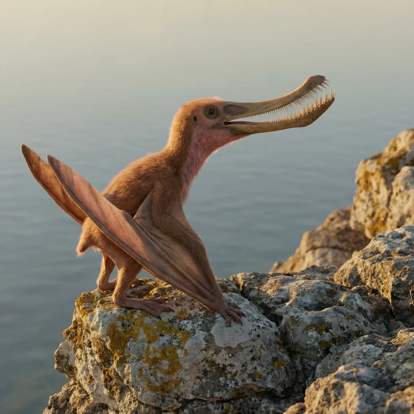 Pterodaustro (Pterodaustro guinazui) restoration
