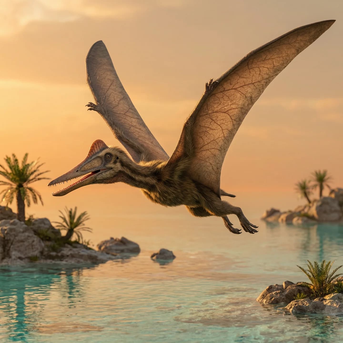 Germanodactylus (Germanodactylus cristatus) restoration