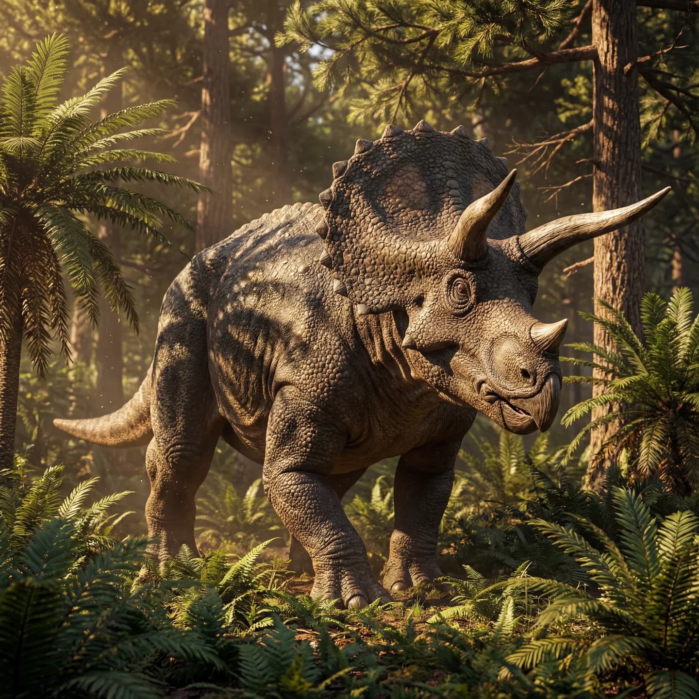 Triceratops (Triceratops) restoration