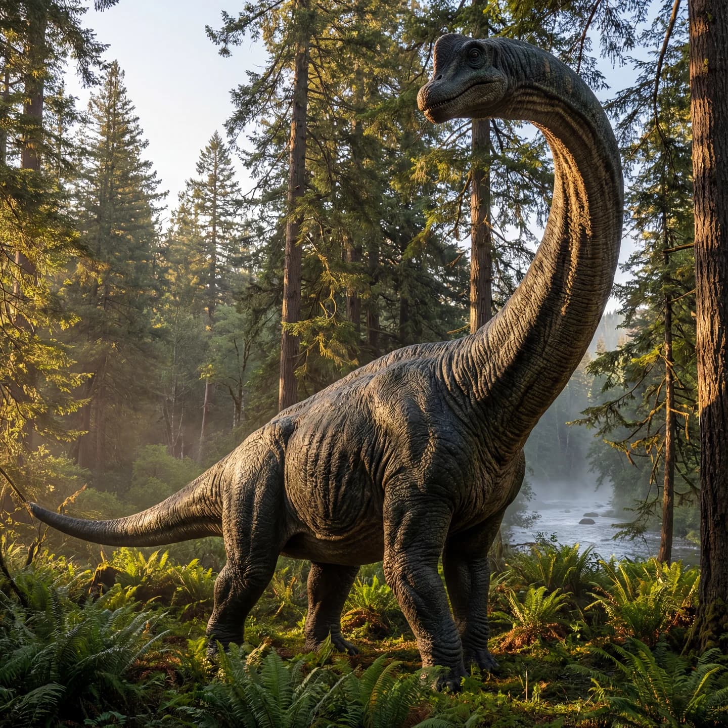 Brachiosaurus (Brachiosaurus altithorax) restoration