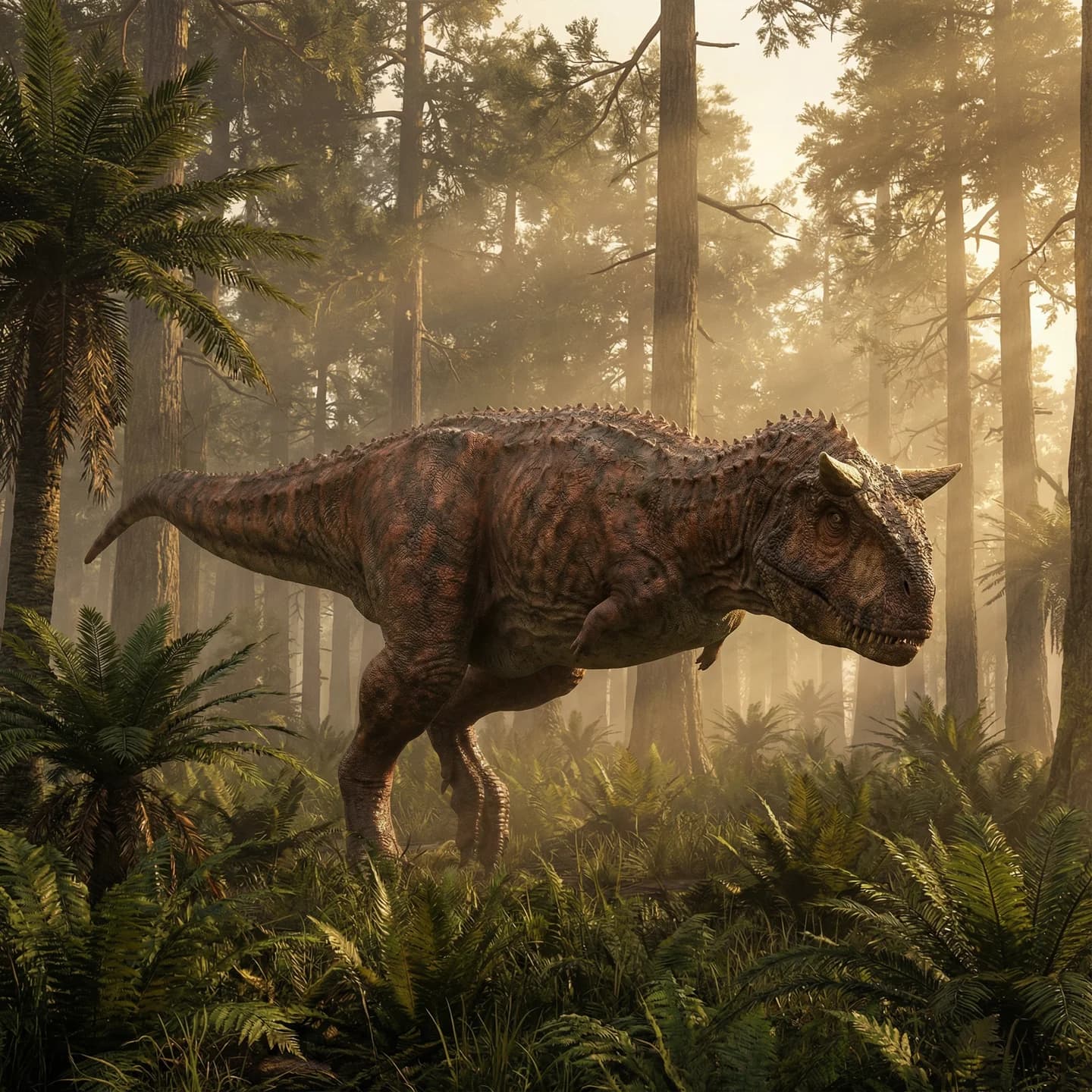Carnotaurus (Carnotaurus sastrei) restoration