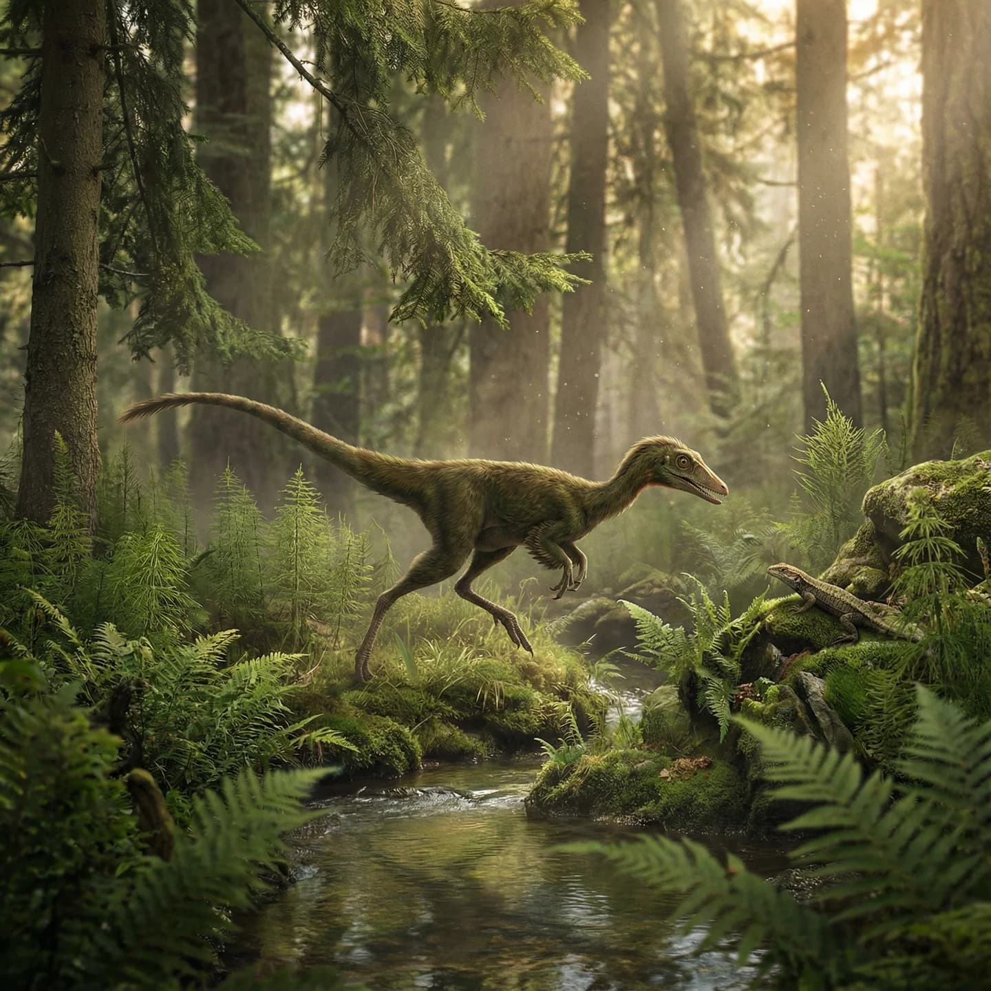 Compsognathus (Compsognathus longipes) restoration