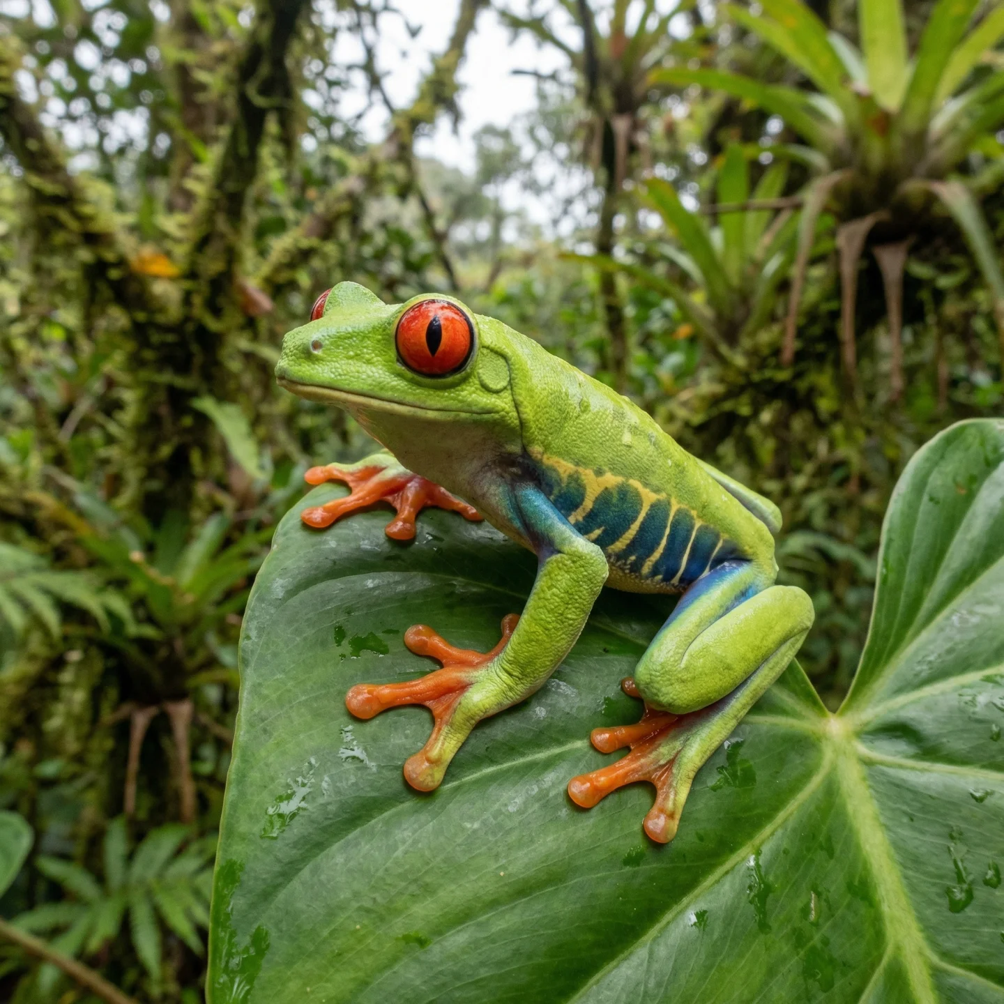 붉은눈청개구리 (Agalychnis callidryas)