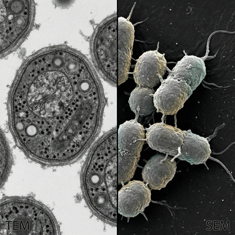 메탄생성균 (Methanogenic archaea) — 고세균 미생물 일러스트 | DinoLifePedia