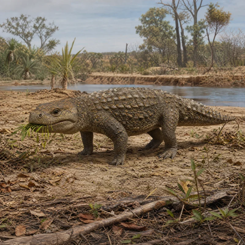 시모수쿠스 (Simosuchus clarki) — 악어류 · 백악기 고생물 일러스트 | DinoLifePedia
