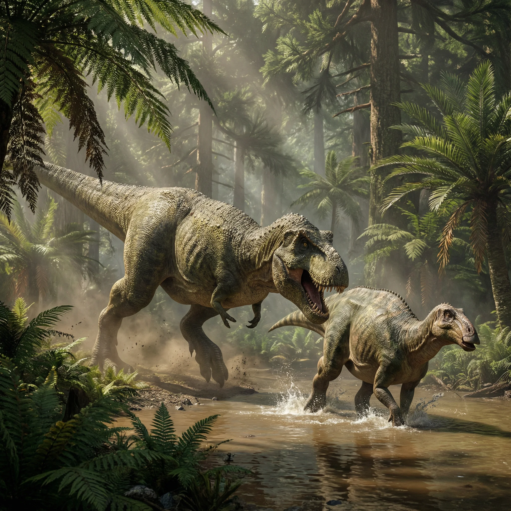 티라노사우루스 (Tyrannosaurus rex) — 공룡 · 백악기 고생물 일러스트 | DinoLifePedia