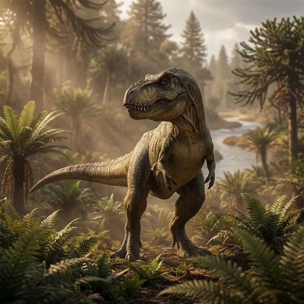 티라노사우루스 (Tyrannosaurus rex) — 공룡 · 백악기 고생물 일러스트 | DinoLifePedia
