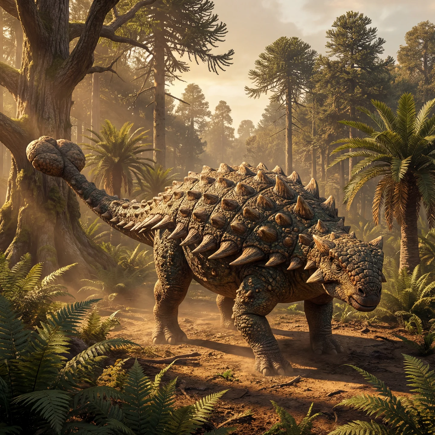 안킬로사우루스 (Ankylosaurus magniventris)