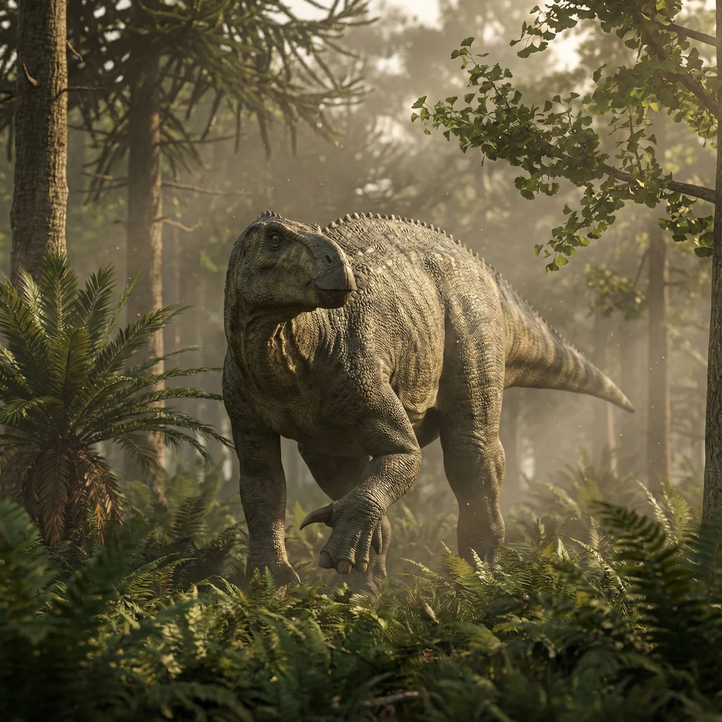 Iguanodon (Iguanodon bernissartensis)