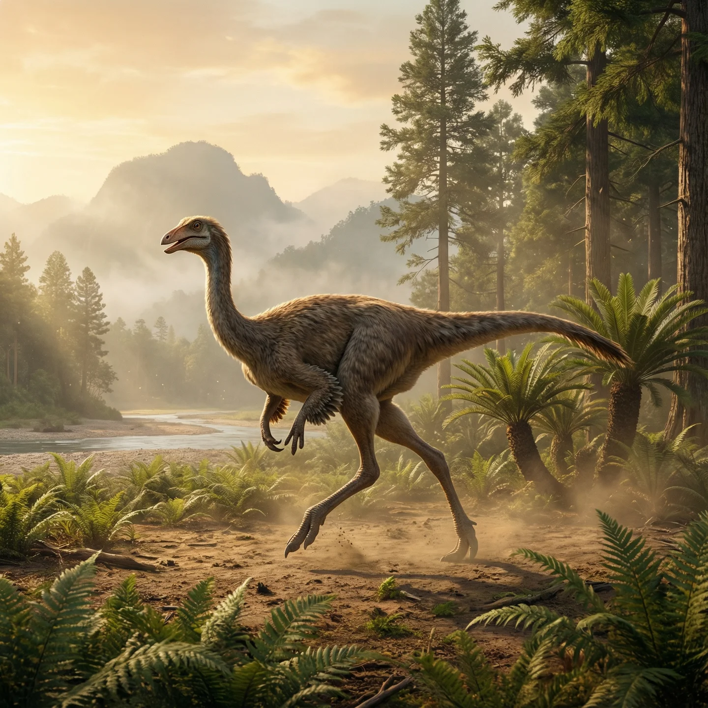 갈리미무스 (Gallimimus bullatus)