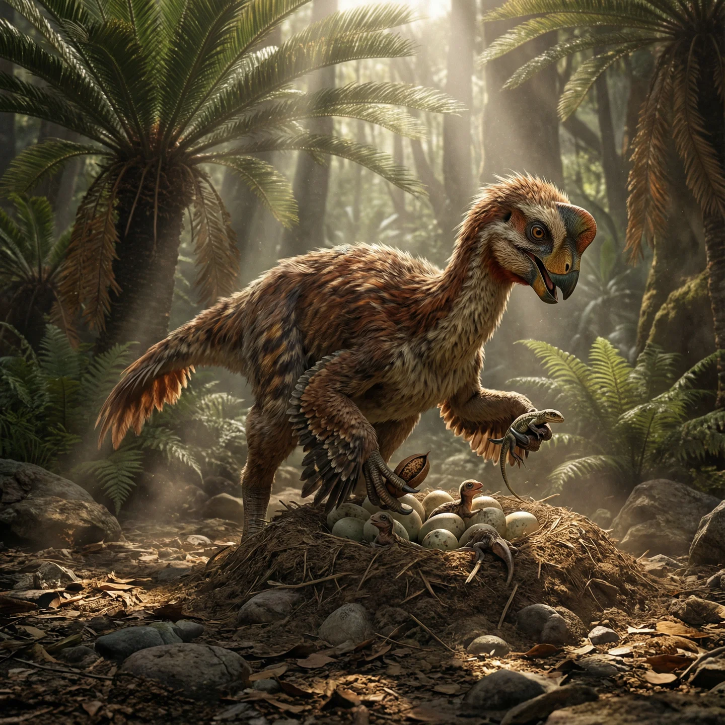 오비랩터 (Oviraptor philoceratops)