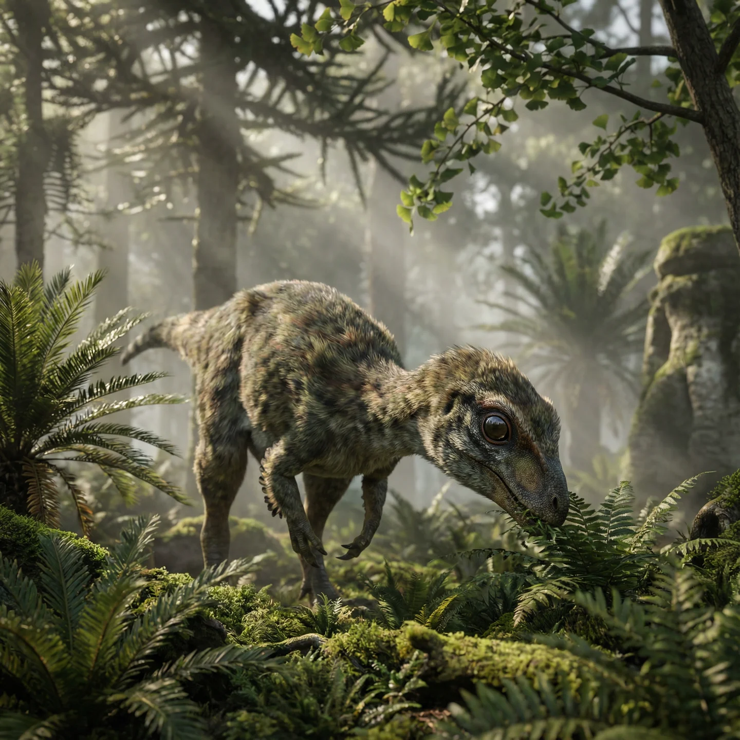 레앨리나사우라 (Leaellynasaura amicagraphica)