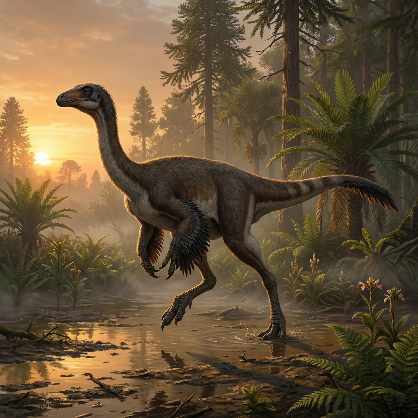 오르니토미무스 (Ornithomimus velox)