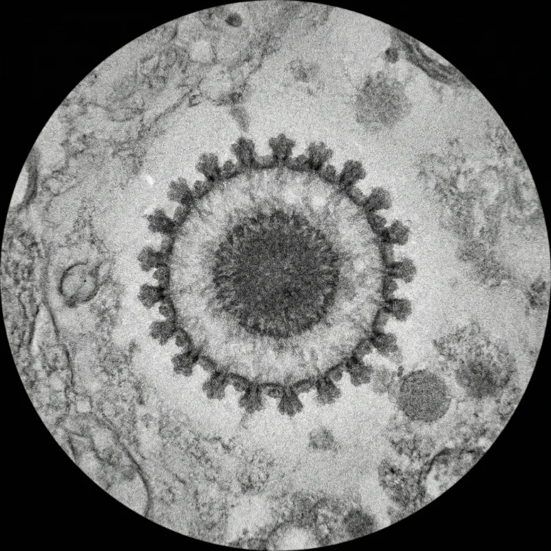사스코로나바이러스-2 (Severe acute respiratory syndrome-related coronavirus 2) — 바이러스 미생물 일러스트 | DinoLifePedia