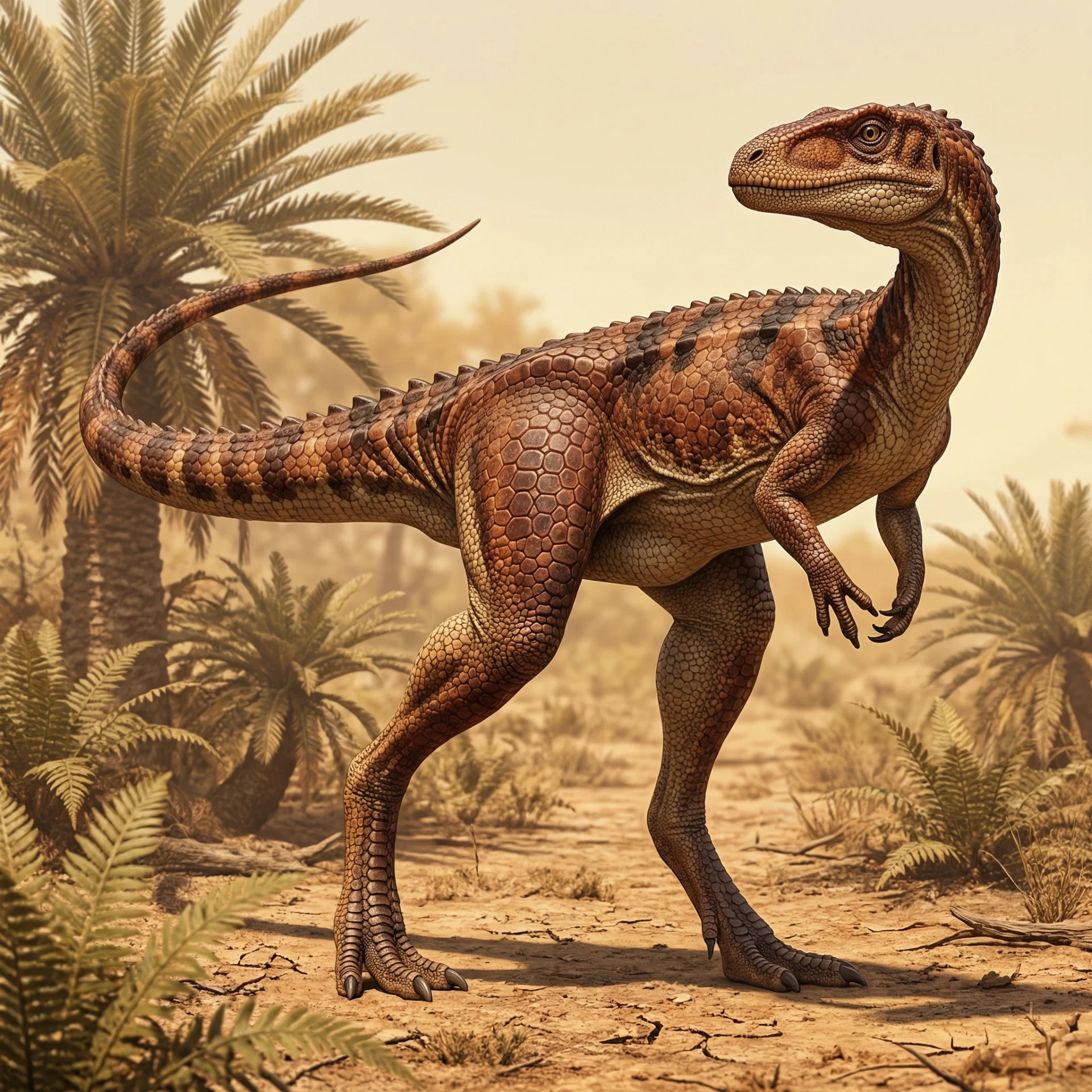 Marasuchus (Marasuchus lilloensis) — Dinosaurs · Triassic Period prehistoric life illustration | DinoLifePedia
