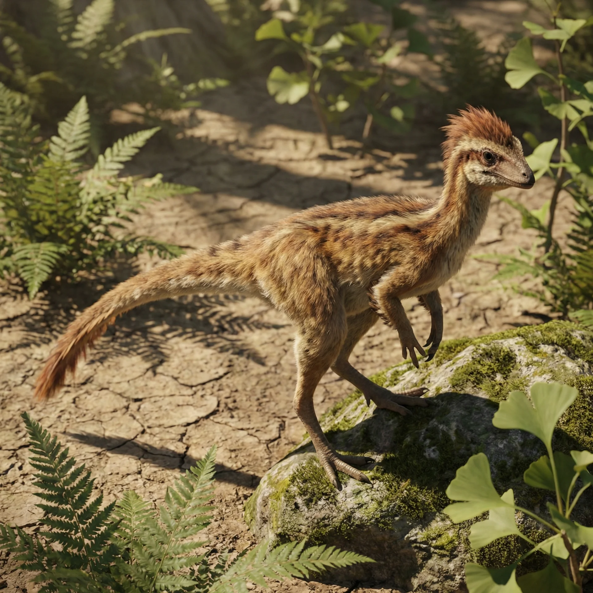 Marasuchus (Marasuchus lilloensis) — Dinosaurs · Triassic Period prehistoric life illustration | DinoLifePedia
