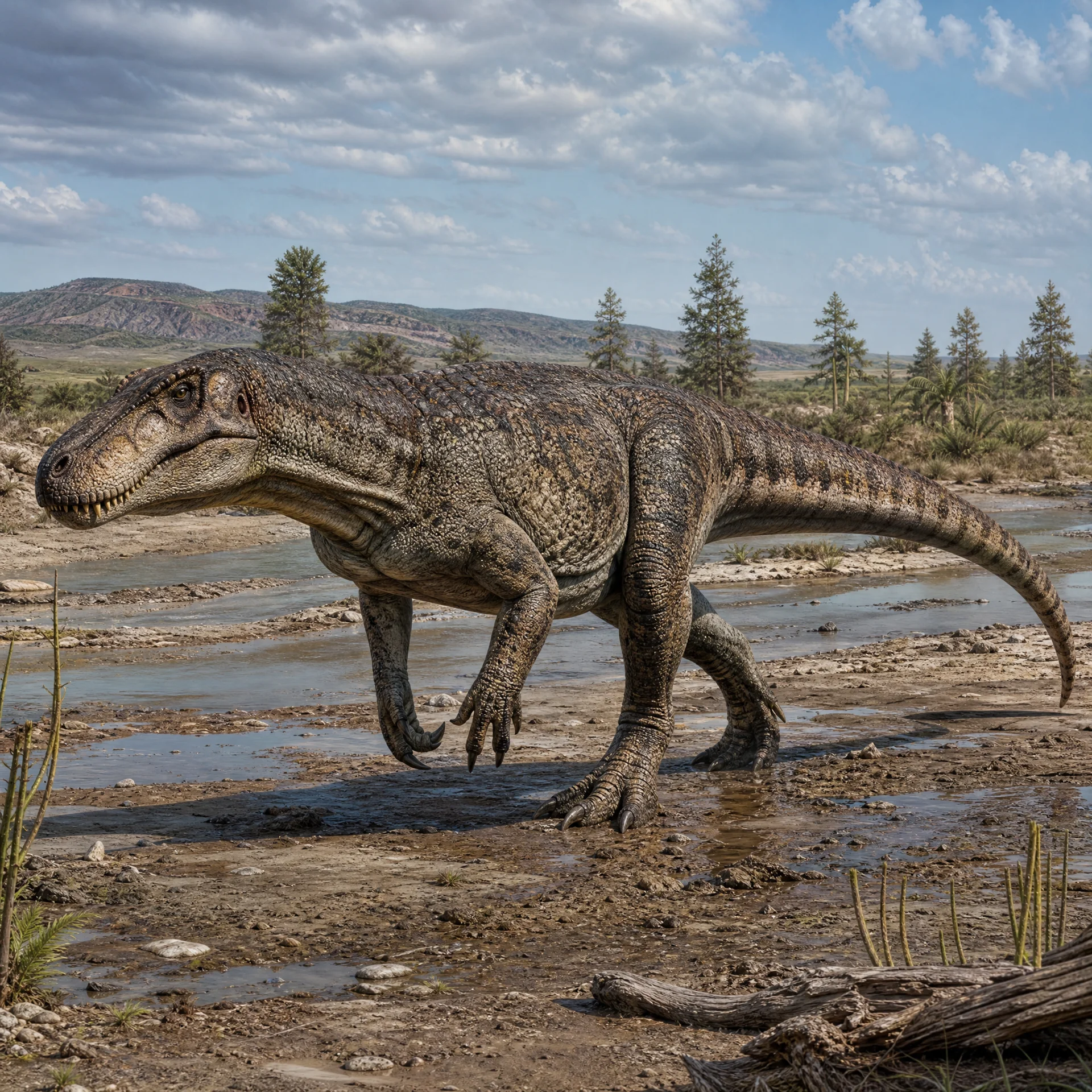 Smok (Smok wawelski) — Dinosaurs · Triassic Period prehistoric life illustration | DinoLifePedia
