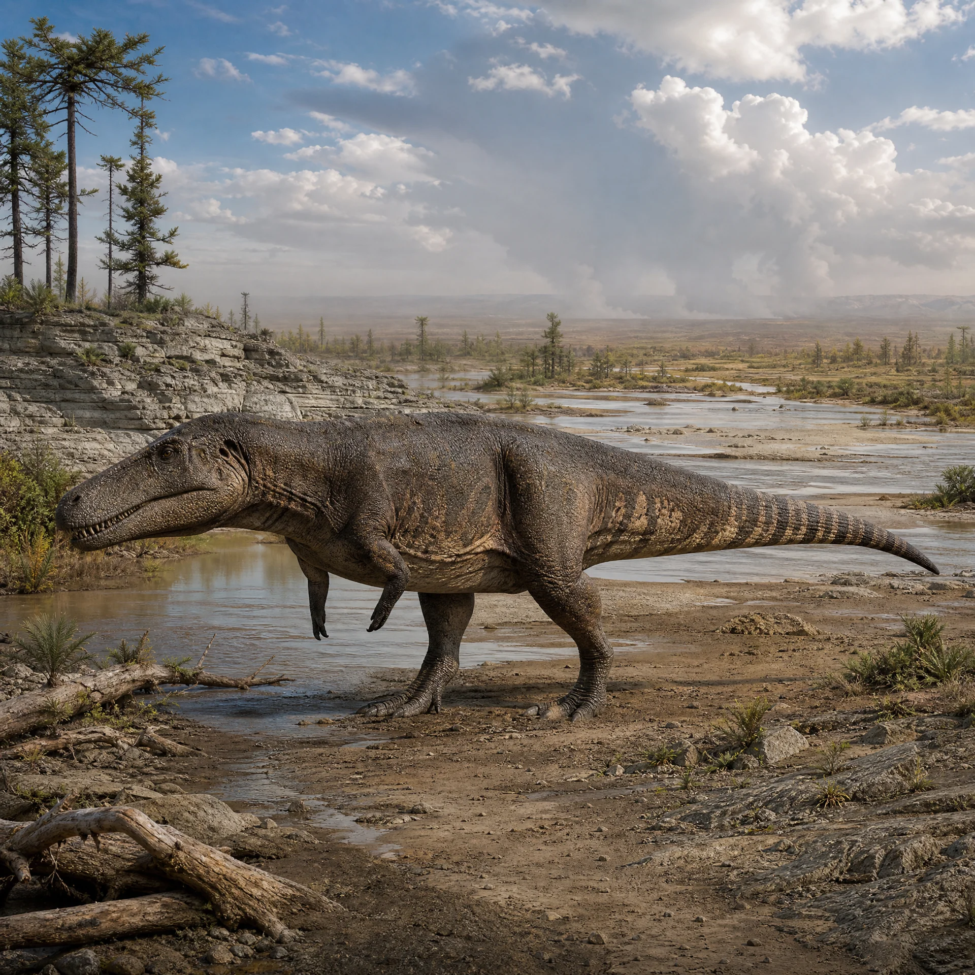 Smok (Smok wawelski) — Dinosaurs · Triassic Period prehistoric life illustration | DinoLifePedia