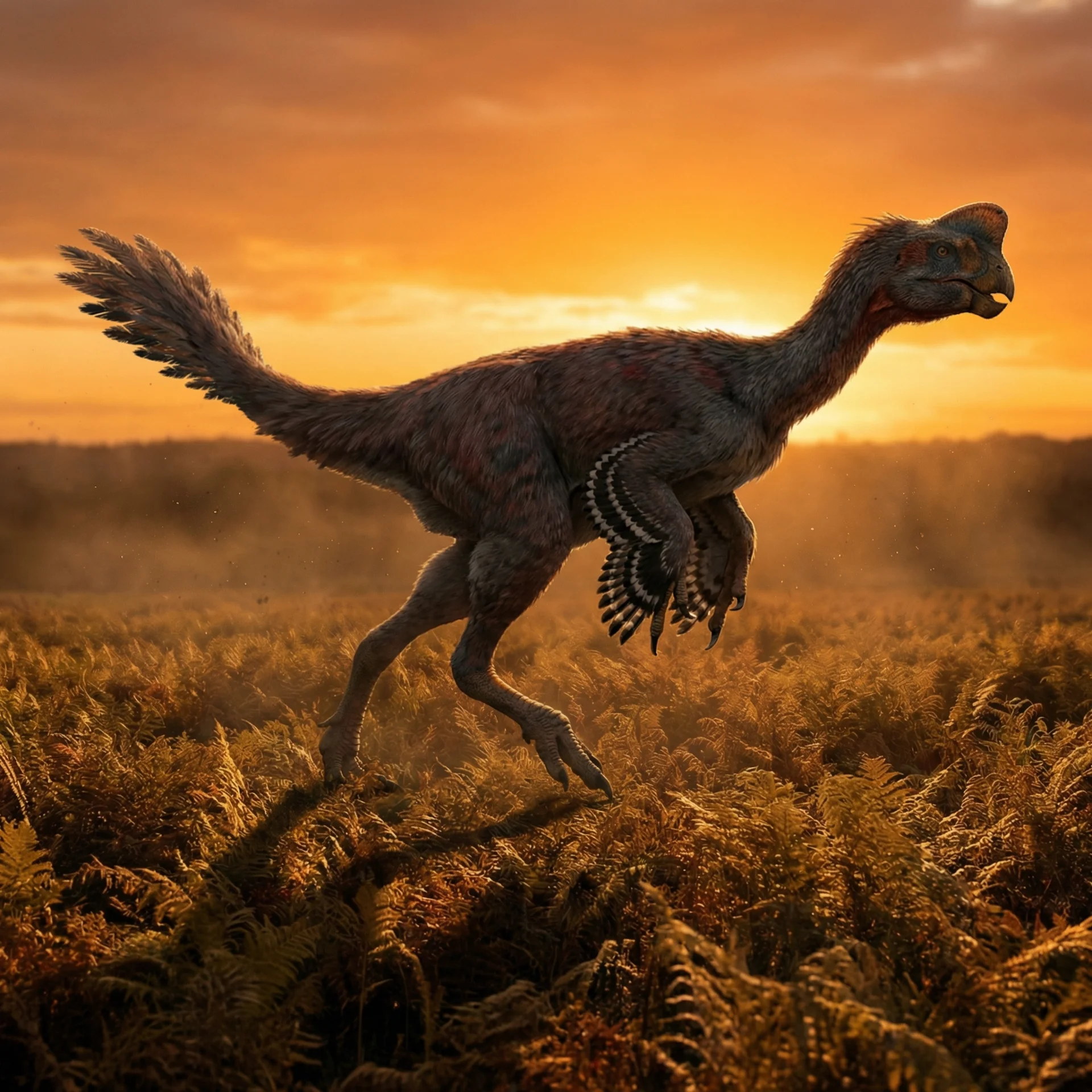 얀베이롱 (Yanbeilong ultimus) — 공룡 · 백악기 고생물 일러스트 | DinoLifePedia
