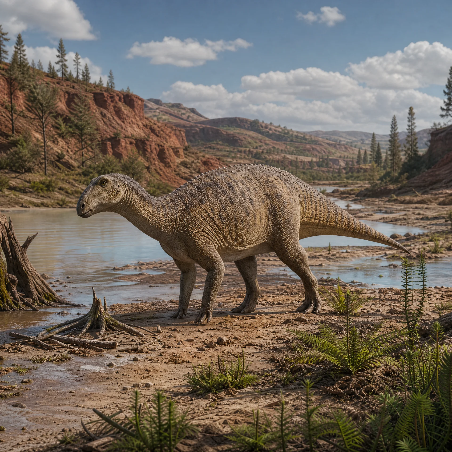 얀베이롱 (Yanbeilong ultimus) — 공룡 · 백악기 고생물 일러스트 | DinoLifePedia