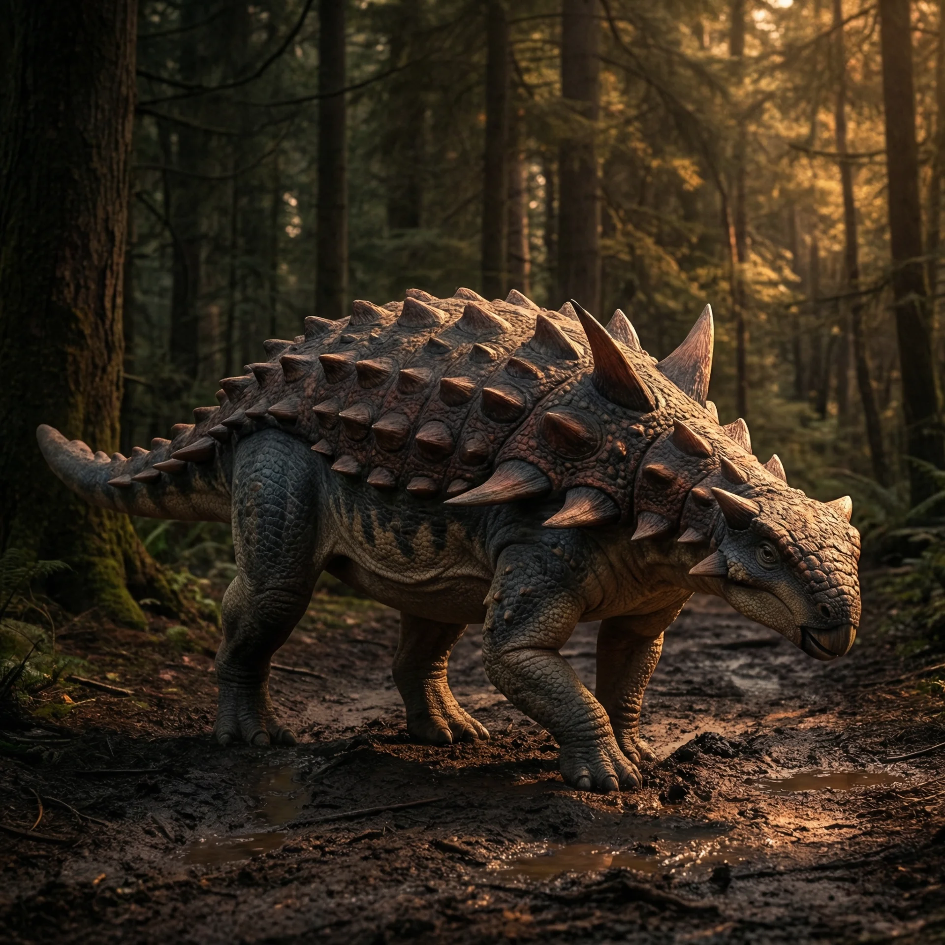 Peloroplites (Peloroplites cedrimontanus) — Dinosaurs · Cretaceous Period prehistoric life illustration | DinoLifePedia
