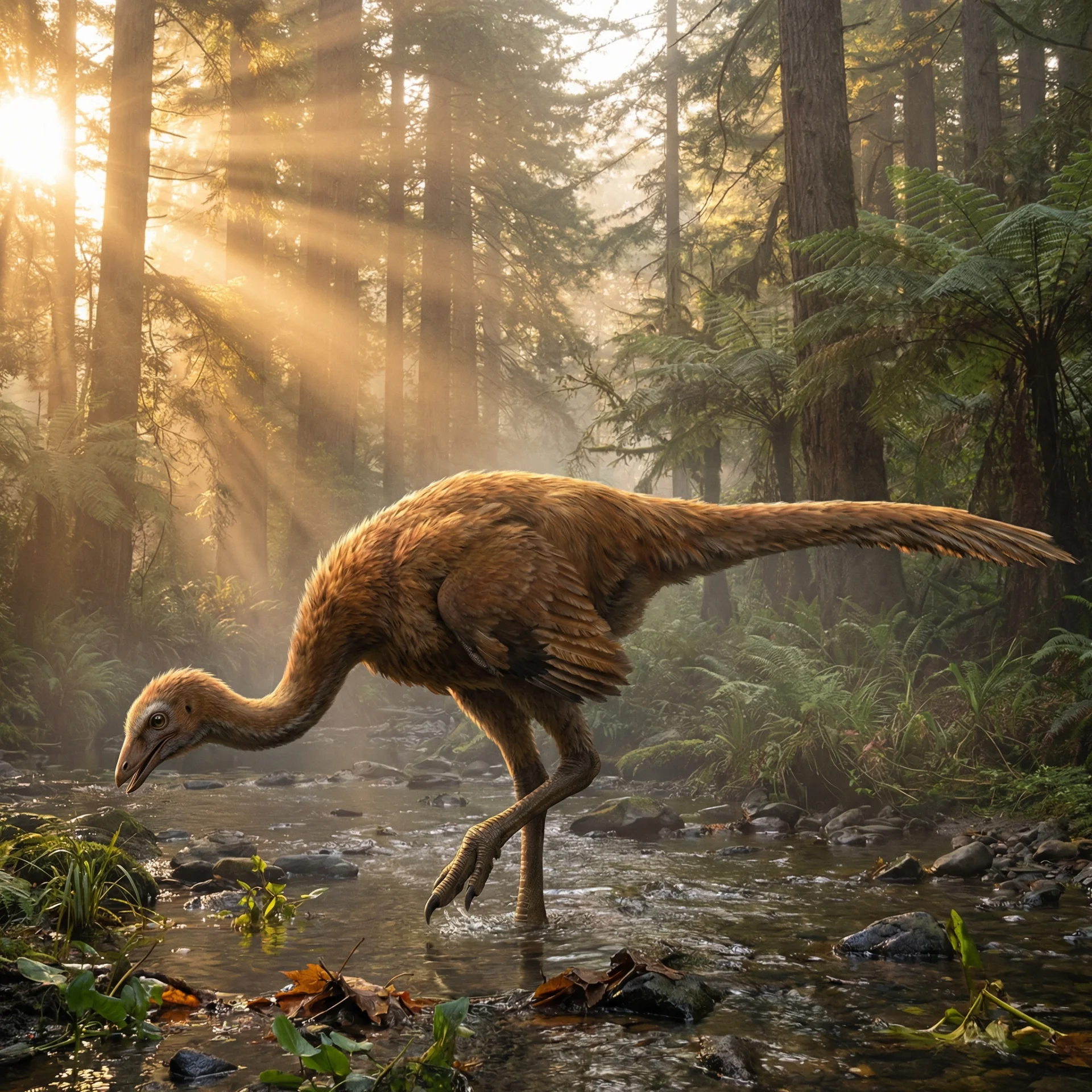 Arkansaurus (Arkansaurus fridayi) — Dinosaurs · Cretaceous Period prehistoric life illustration | DinoLifePedia