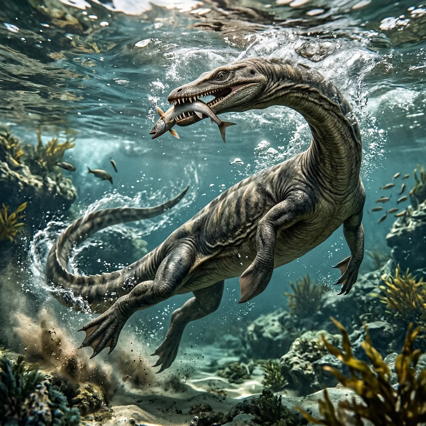 노토사우루스 (Nothosaurus mirabilis)