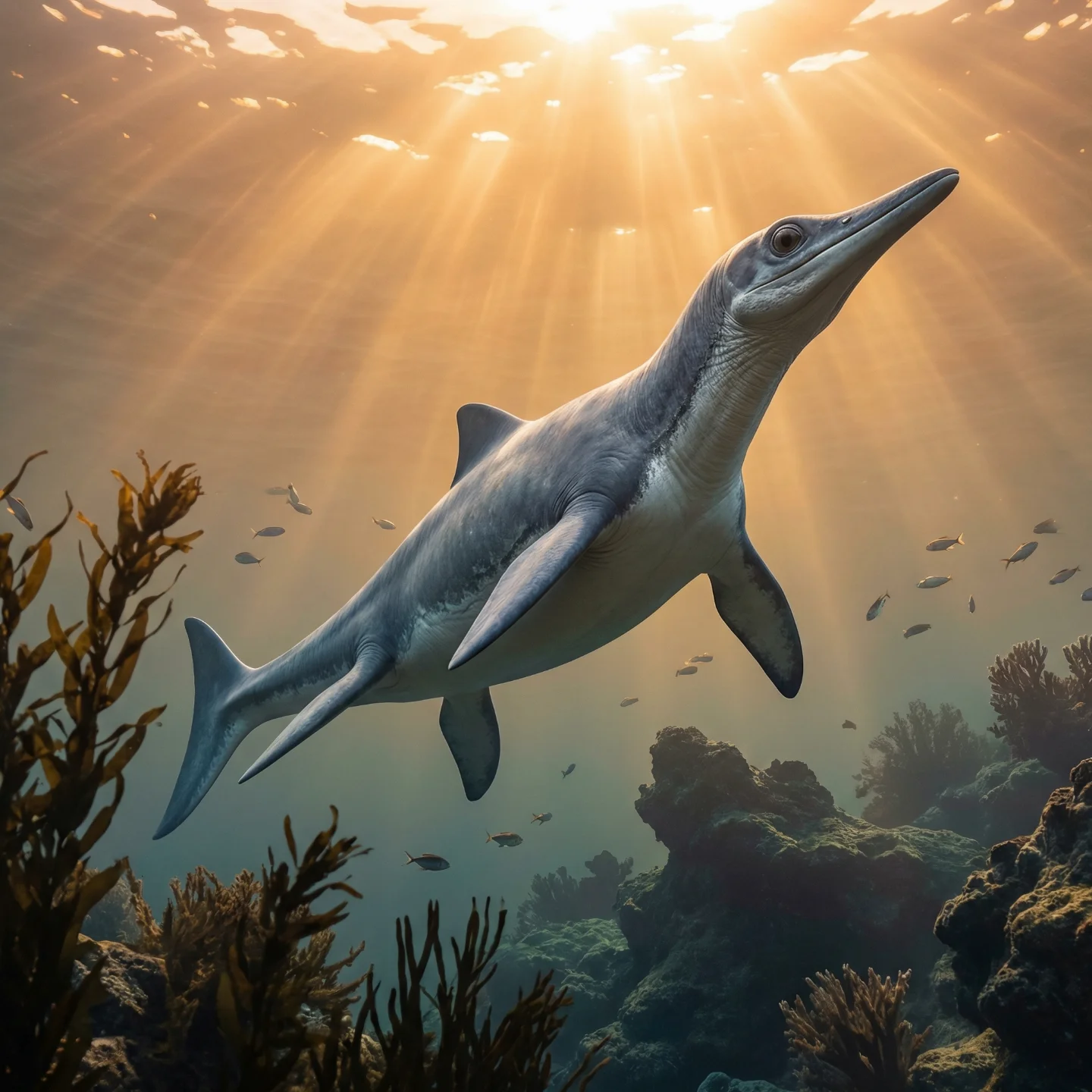 오프탈모사우루스 (Ophthalmosaurus icenicus)
