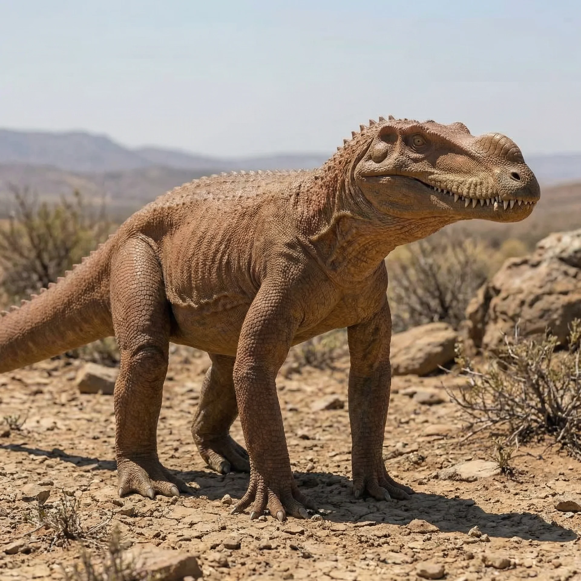 Luperosuchus (Luperosuchus fractus) — Marine Reptiles · Triassic Period prehistoric life illustration | DinoLifePedia