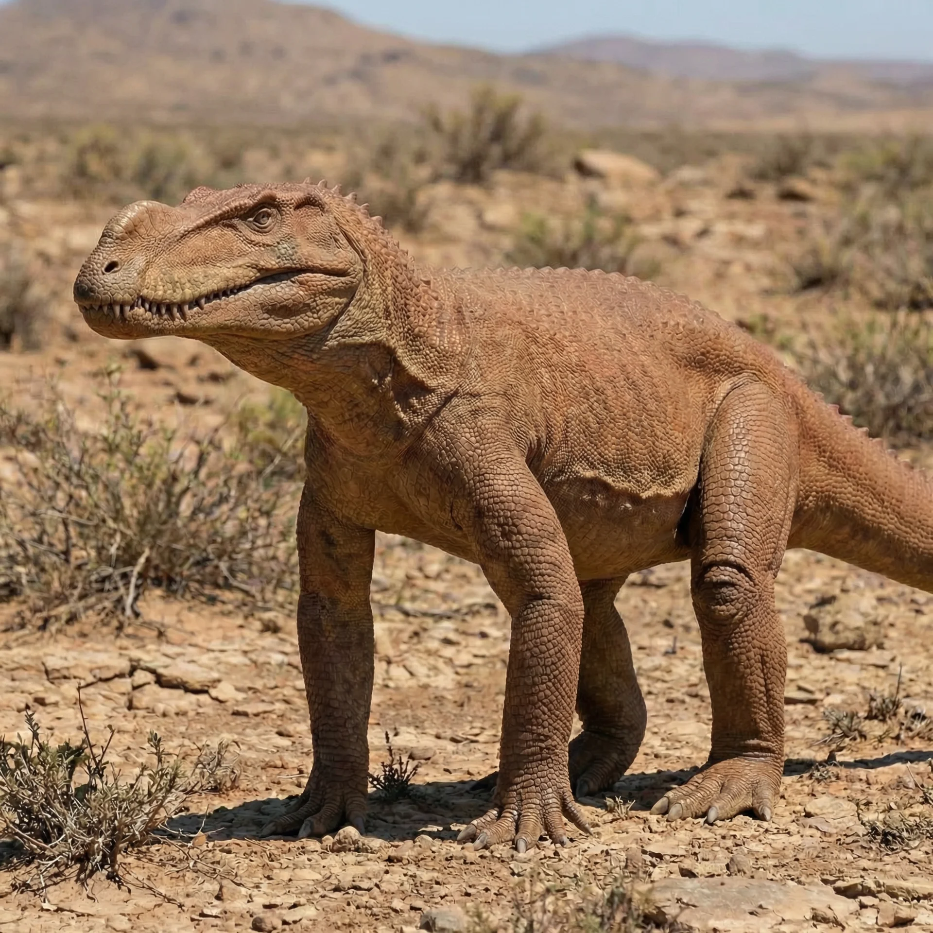 Luperosuchus (Luperosuchus fractus) — Marine Reptiles · Triassic Period prehistoric life illustration | DinoLifePedia