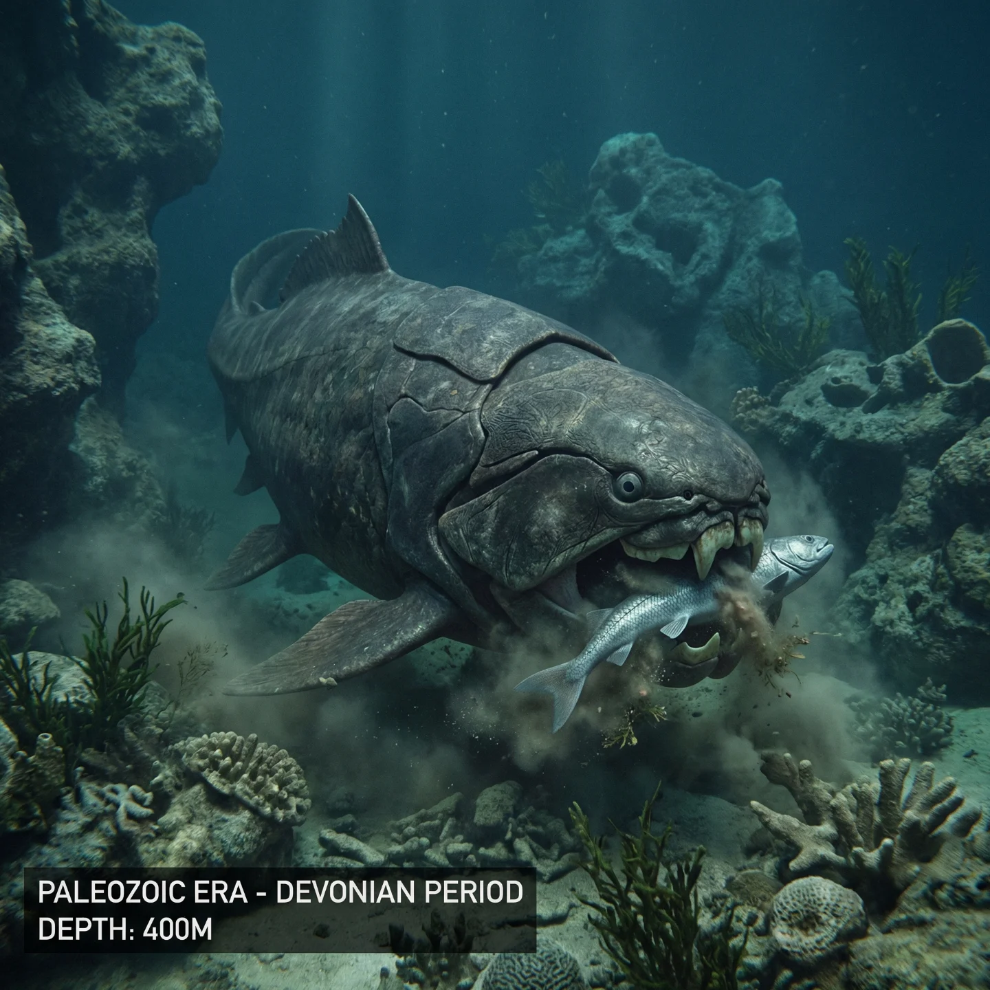 둔클레오스테우스 (Dunkleosteus terrelli)
