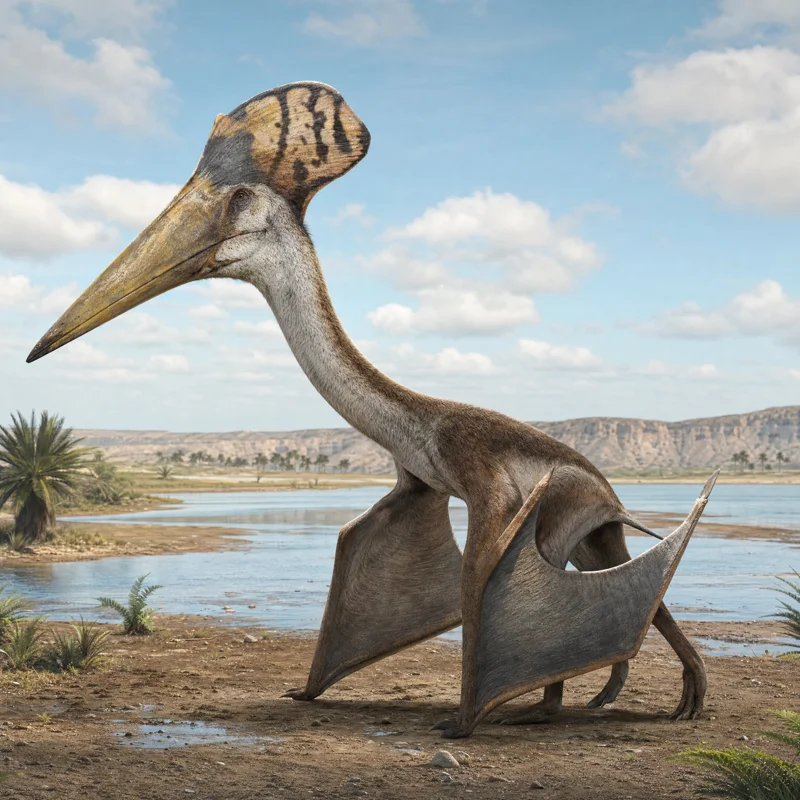 투푸수아라 (Tupuxuara longicristatus) — 익룡 · 백악기 고생물 일러스트 | DinoLifePedia