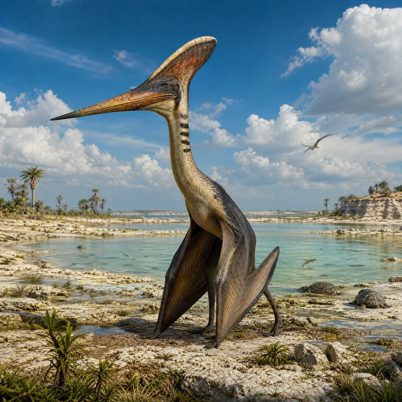 투푸수아라 (Tupuxuara longicristatus) — 익룡 · 백악기 고생물 일러스트 | DinoLifePedia