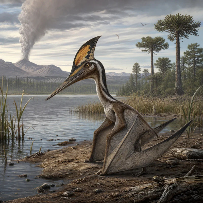 구이드라코 (Guidraco venator) — 익룡 · 백악기 고생물 일러스트 | DinoLifePedia