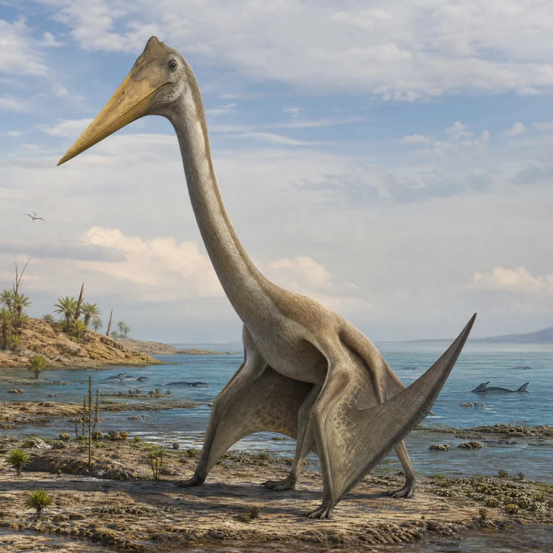 아람부르기아니아 (Arambourgiania philadelphiae) — 익룡 · 백악기 고생물 일러스트 | DinoLifePedia