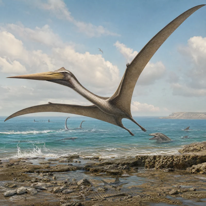 아람부르기아니아 (Arambourgiania philadelphiae) — 익룡 · 백악기 고생물 일러스트 | DinoLifePedia