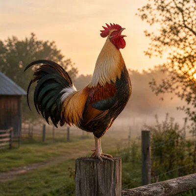 닭 (Gallus gallus domesticus) — 조류 현생 생물 일러스트 | DinoLifePedia